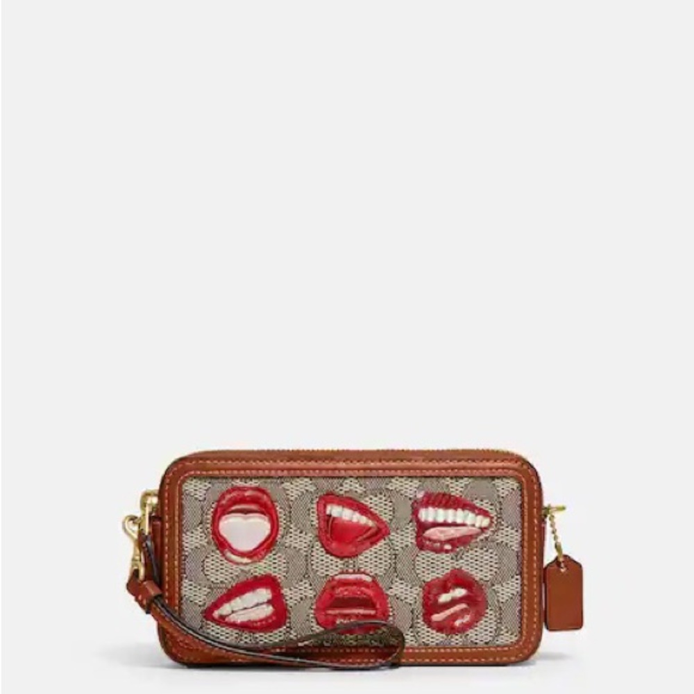 Coach X Tom Wesselmann Kira Crossbody In Signature Textile Jacquard NWT - Picture 2 of 6